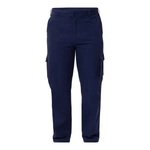 Cargo Cotton Drill Trouser - Navy