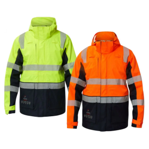 Hi Vis 3 in 1 Segmented Reflective Wet Weather Jacket