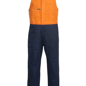 Hi Vis Two Tone Roughalls - Orange & Navy